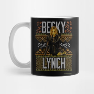 Becky Lynch Christmas Ugly Mug